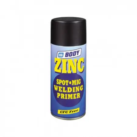 Аэрозольный грунт HB BODY 425 ZINC SPOT MIG 1К черный 0,4л