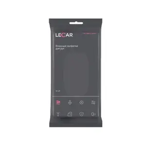 LECAR Салфетки влажные для ухода за интерьером салона автомобиля (упаковка 30 шт.)