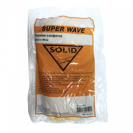 SOLID Super Wave липкая салфетка пылесборная антистатическая (в кор. - 200 шт.)