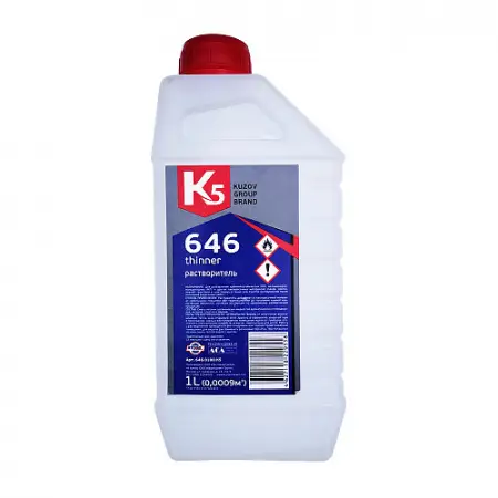 Растворитель К5 646 1л