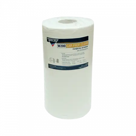SOLID CAR PROFI CLEAN W200 - салфетка целлюлозная для обезжиривания,38х44 см