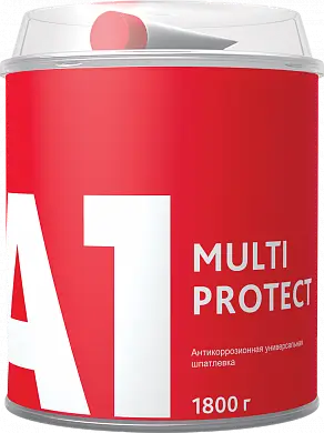 A1 MULTI PROTECT 1800 гр. Антикоррозионная универсальная шпатлевка