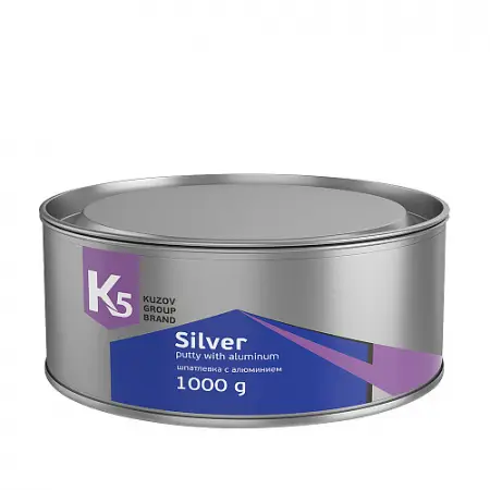 Шпатлевка К5 Silver с алюминием 1000 г