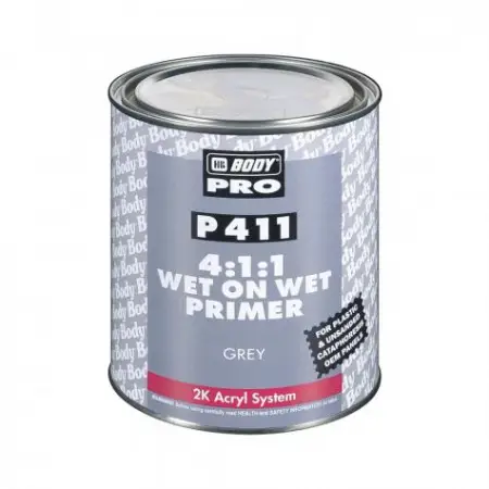 Грунт HB BODY P411 WET ON WET белый 1л