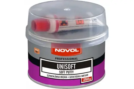 Шпатлевка Unisoft полиэфирная, 0,5кг Novol Шпатлевка Unisoft полиэфирная, 0,5кг Novol