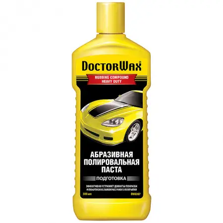 DoctorWax Полироль паста абразивная 300мл