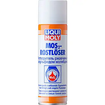 Растворитель ржавчины с молибденом (MoS2) MoS2-Rostloser 0,3л