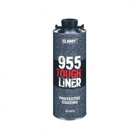 HB BODY 955 TOUGH LINER Сверхпрочное защитное покрытие черное 0,6л