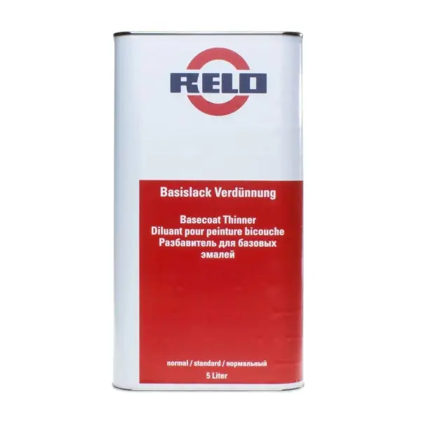 Mipa Relo Basecoat Thinner Разбавитель для базовых эмалей, 5л
