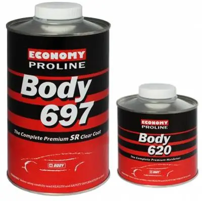 Лак HB BODY 697 2:1 1л в комплекте с отвердителем HB BODY 620 0,5л