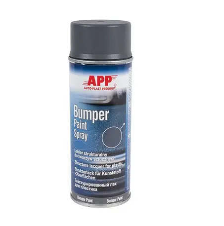 Краска для изделий из пластмассы в аэрозоли BUMPER paint серая, 400мл
