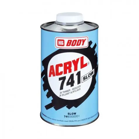 Растворитель Body 741 ACRYL медленный 1л
