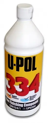 U-Pol Мелкоабразивная полировальная паста Fine Finishing Compound, 1 л