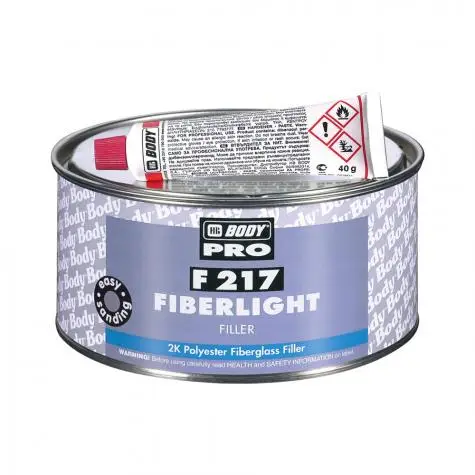 Шпатлевка HB BODY PRO F217 FIBERLIGHT 2л