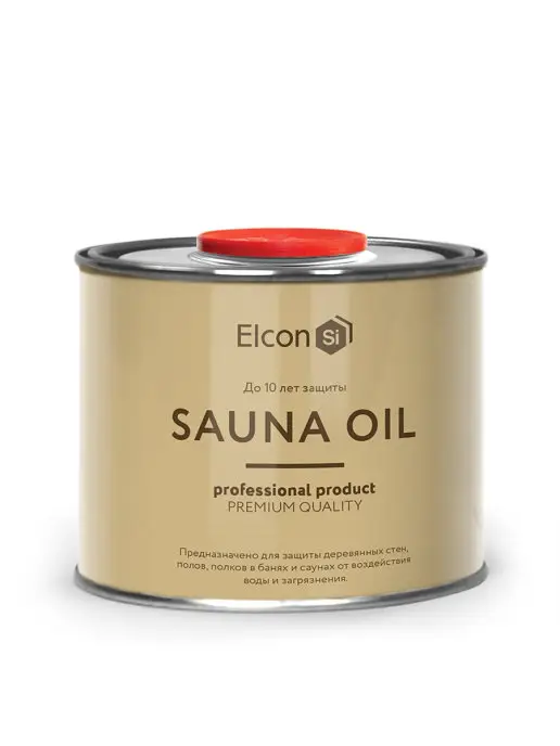 Масло для полков Elcon Sauna Oil, 0,5л
