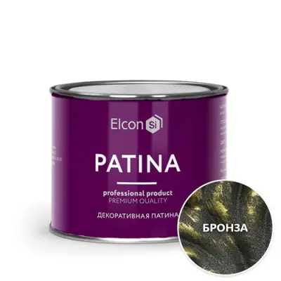Декоративная патина Elcon Patina, бронза, 0,2кг