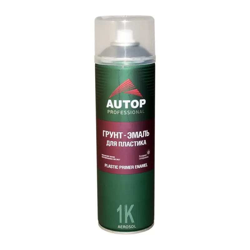 Грунт-эмаль AUTOP Plastic Primer Enamel для пластика серый уп.650мл