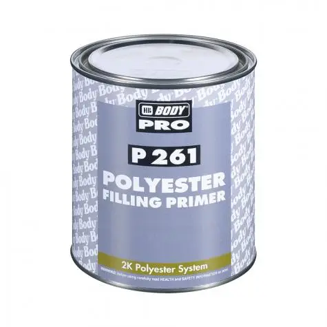 Грунт HB BODY P261 серый 1л