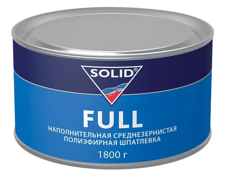 SOLID FULL - наполнительная среднезернистая шпатлевка
