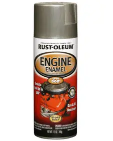 RUST OLEUM Термостойкая краска до 260°С глянцевая , спрей 0,34кг