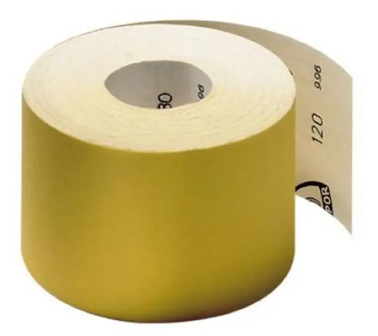 SUNMIGHT Шлифовальная бумага GOLD в рулонах 115мм х 50м, золотистая, P 40
