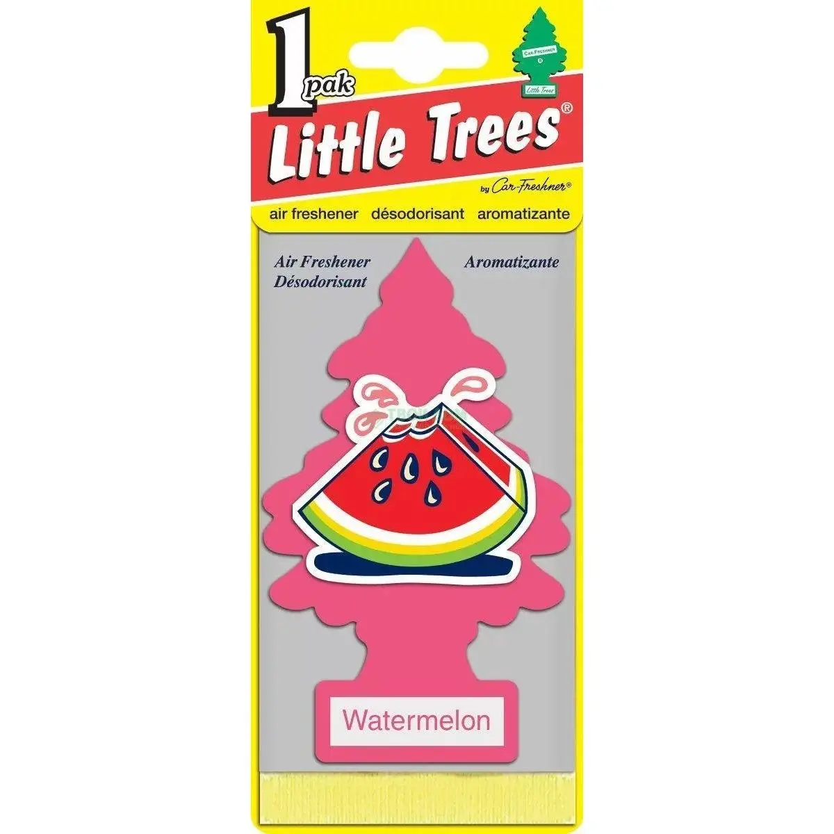 LITTLE TREES АРОМАТИЗАТОР ЁЛОЧКА "АРБУЗ" (WATERMELON)