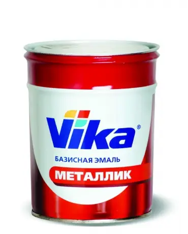 Серебряная очень крупное зерно 8100 эмаль базисная "VIKA Вика - металлик", 0,9кг