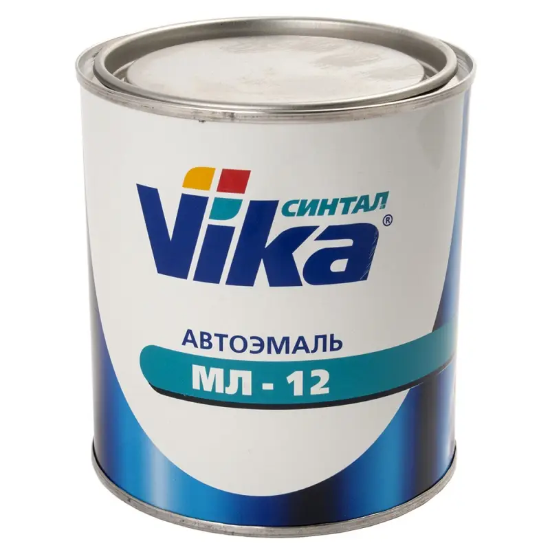 "VIKA Вика-синтал" Эмаль МЛ-12 Защитный (хаки), 0,8 кг