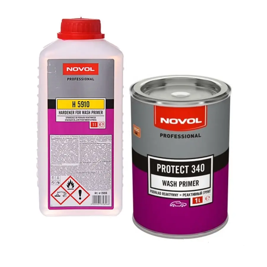 Грунт NOVOL PROTECT 340 реактивный антикоррозионный (комплект) 1л+1л
