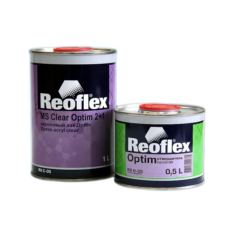 Лак акриловый Optim REOFLEX, комплект с отвердителем