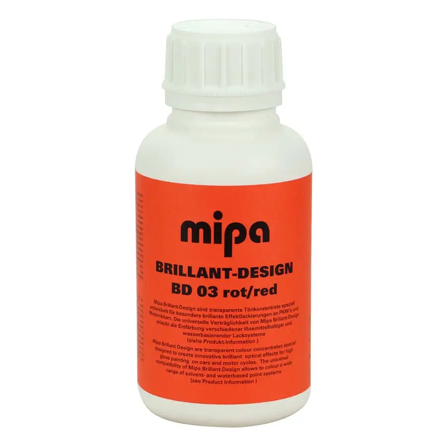 Mipa Краска Brillant-Design BD 03 rot/red (кэнди эффект красный)