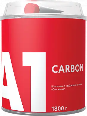 A1 CARBON 1800 гр. Шпатлевка с карбоновым волокном облегченная