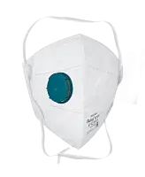 Полумаска фильтрующая Rutex® V2107 FFP2 NR D (клапан)