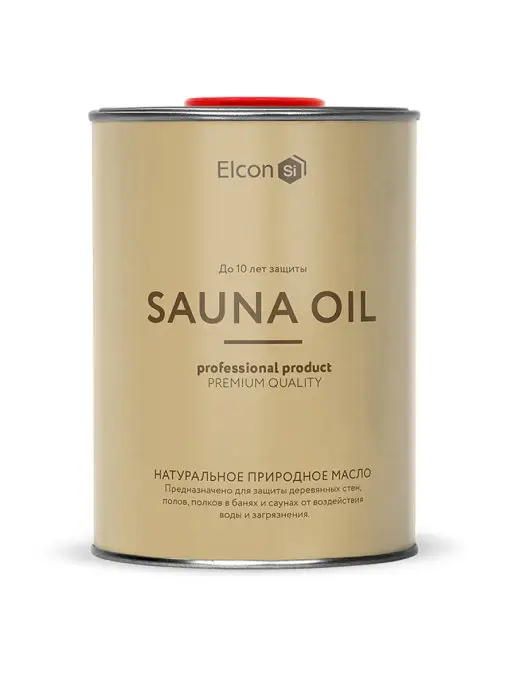 Масло для полков Elcon Sauna Oil, 1л