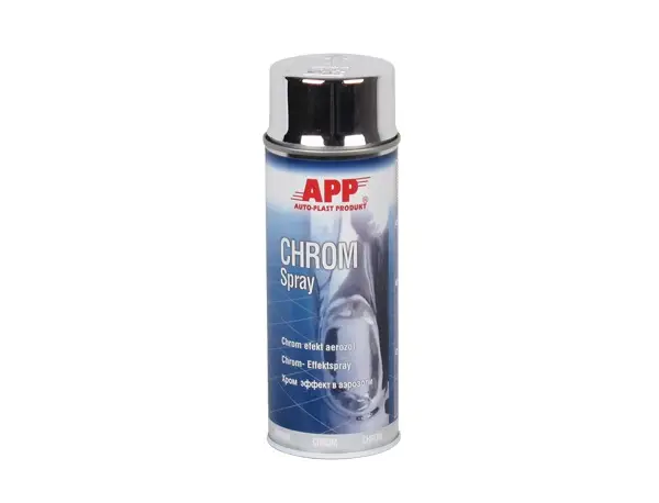 Хром эффект в аэрозоли CHROM spray серебряная, 400мл