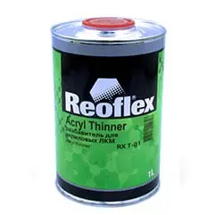 Разбавитель медленный для акриловых ЛКМ REOFLEX, уп. 1л
