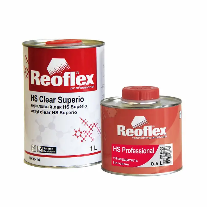 Лак акриловый HS Superio 1л + 0,5л REOFLEX