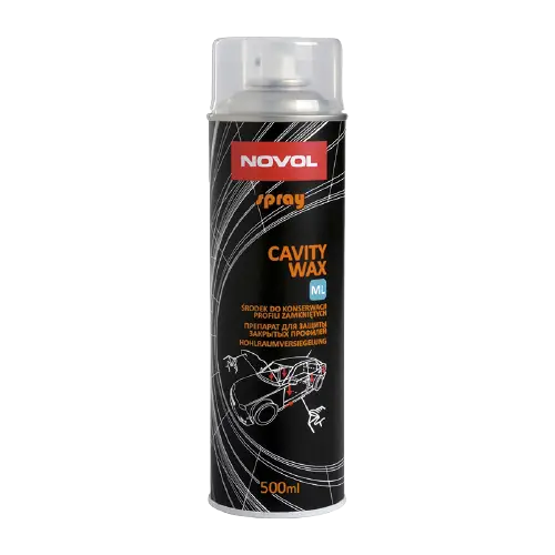 NOVOL CAVITY WAX PRAY Препарат для защиты скрытых полостей прозрачный (аэрозоль) 500мл