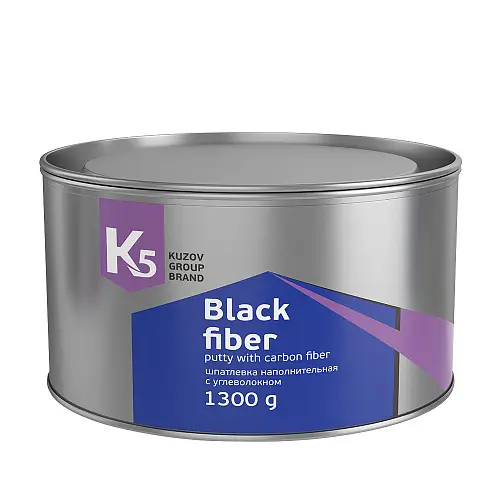 Шпатлевка К5 Black Fiber карбоновая 1300 г