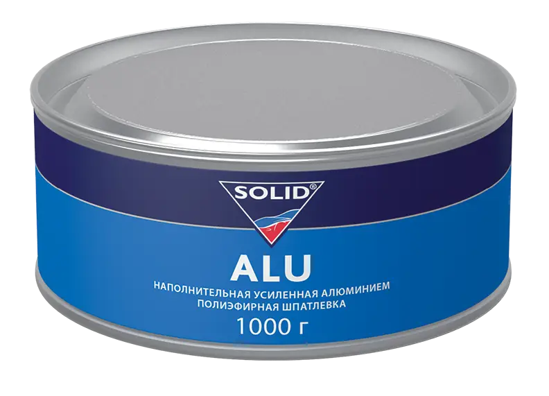 SOLID ALU - наполнительная шпатлевка, усиленная алюминием