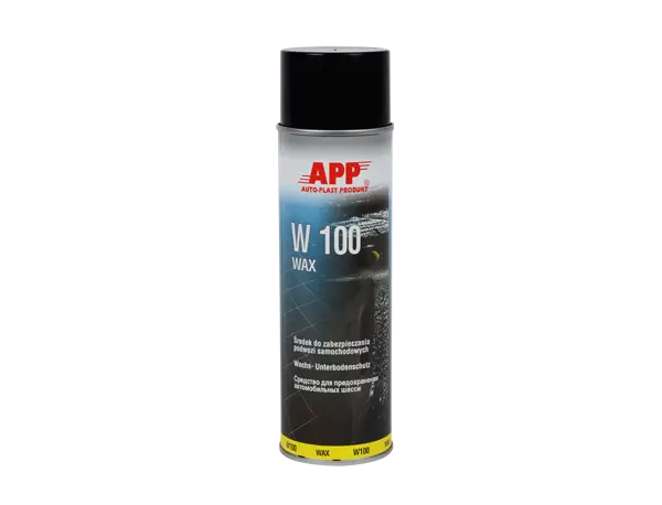 Средство для предохранения автомобильных шасси W 100 WAX антрацит, 0,5л
