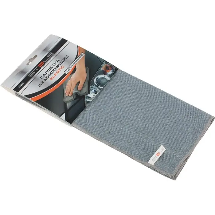 Салфетка из микрофибры Elastic 350 х 400 мм Stels