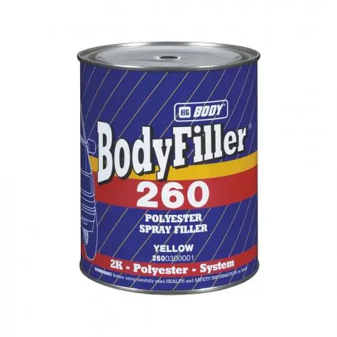 Жидкая шпатлевка HB BODY 260 1л