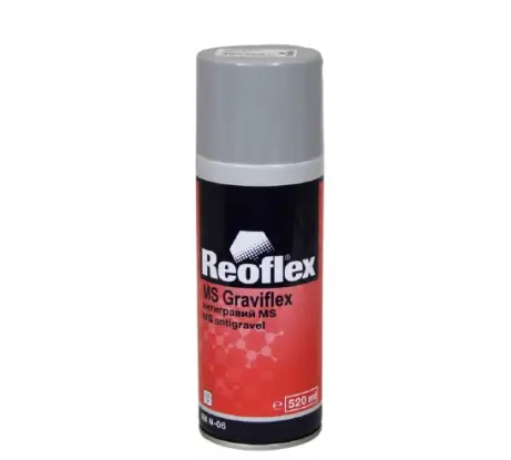 Антигравий MS 520мл Reoflex черный, аэрозоль