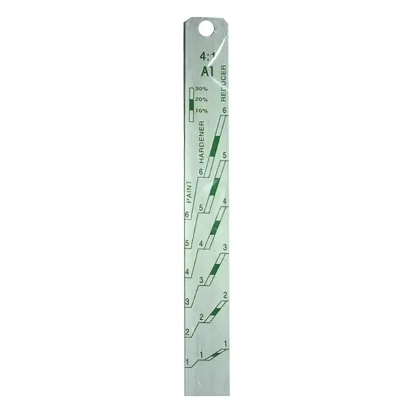 А1 Aluminium paint stick алюминиевая мерная линейка 35см