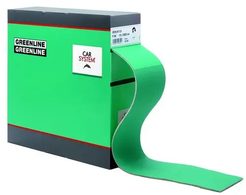CARSYSTEM Абразивная бумага Greenline Flex 115 мм x 25 м в рулоне P400