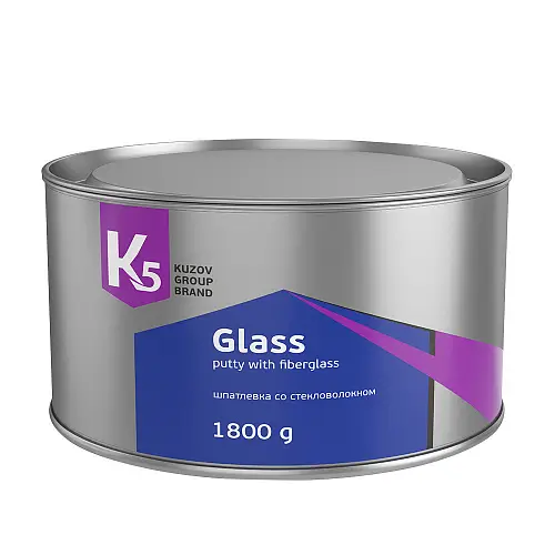 Шпатлевка К5 Glass со стекловолокном 1800 г