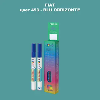 Маркер с краской FIAT, цвет 493 - BLU ORRIZONTE