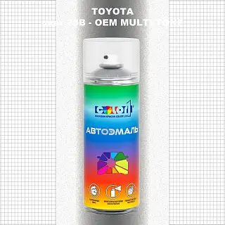 Аэрозольная краска TOYOTA, цвет 23B - 2-х цветное покрытие