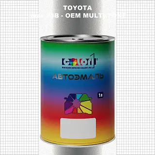 Автомобильная краска TOYOTA, цвет 23B - 2-х цветное покрытие
